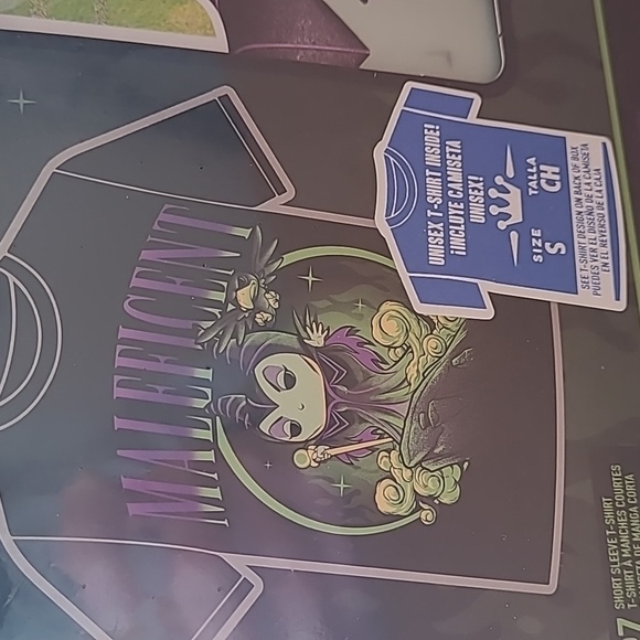 FUNKO Pop! Tees Disney's Maleficent Pop! & Tee Adult S NWT - Picture 9 of 9